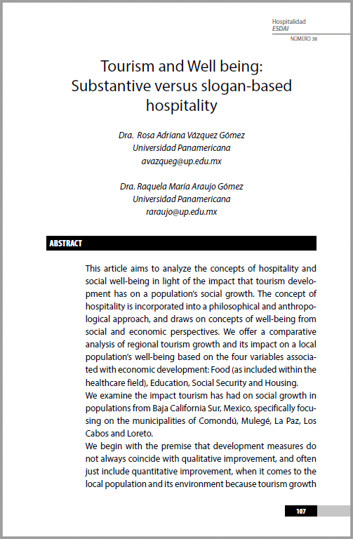 38_5 Tourism and well being: substantive versus slogan-based hospitality