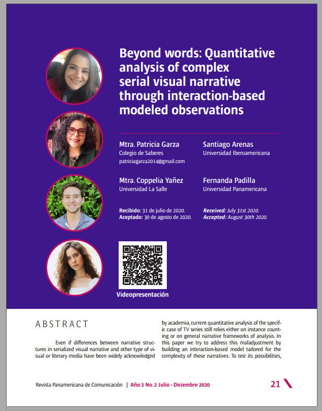 Beyond words_quantitative analysis of complex serial visual narrative through interaction-based modeled observations