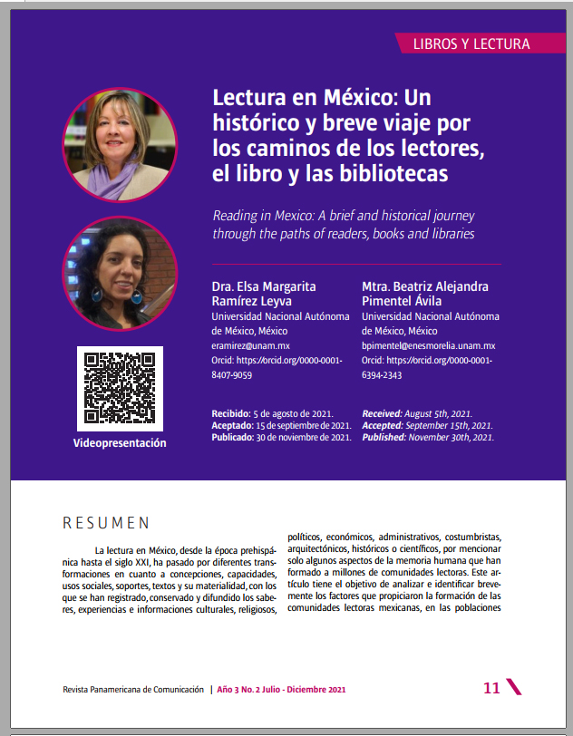 Lectura en México Un histórico y breve viaje por los caminos de los lectores, el libro y las bibliotecas