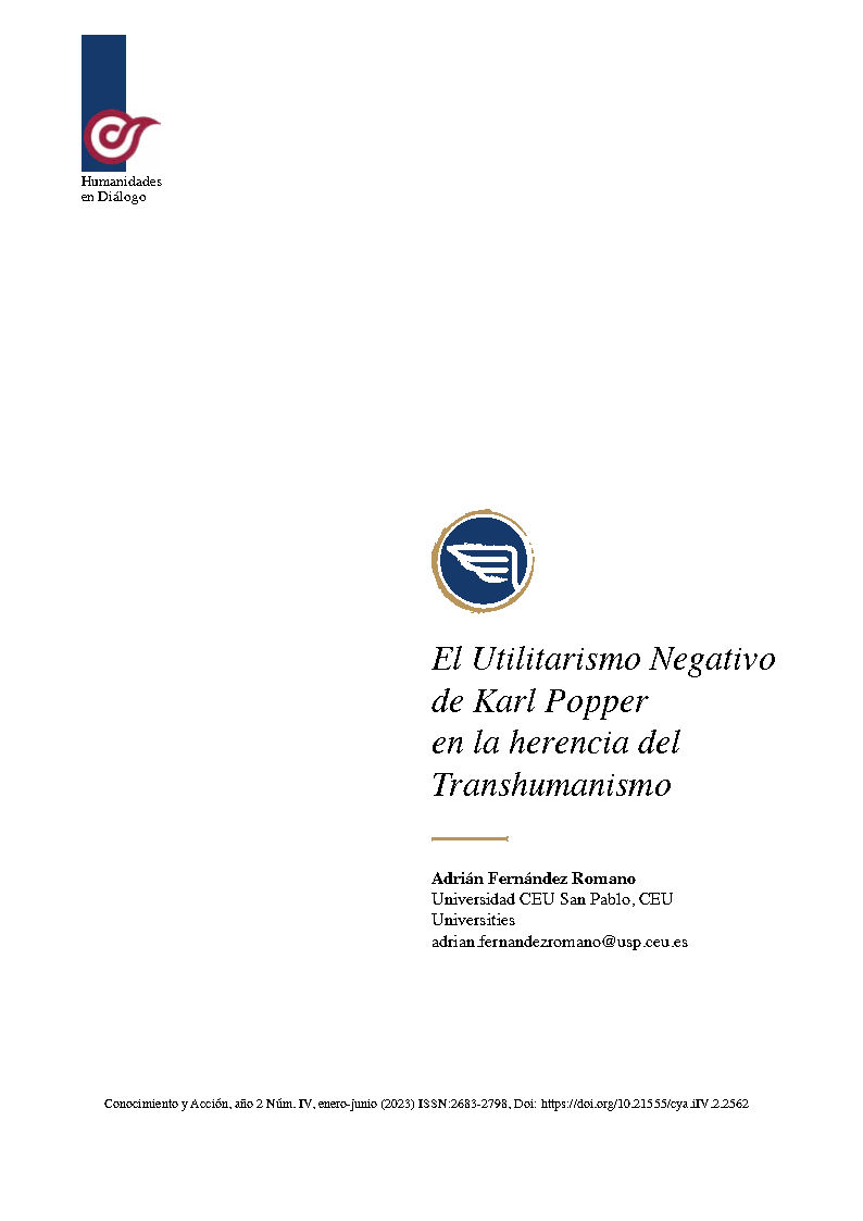 El utilitarismo negativo de Karl Popper